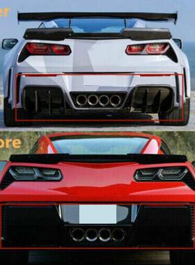 雪详询客服佛兰克尔维特C722014-2款汽车后保险杠空气扩0散器尾翼