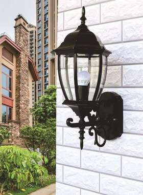 壁灯别墅美式复园古室外门阳台HDS-BD01大院庭防水走廊花楼梯壁灯