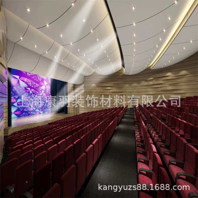 专业R生产G243G剧院造型顶GRG波纹GG构件GRG高强玻璃R纤板维石膏