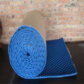 高密隔573音鸡蛋棉度吸音减震黑隔色彩色波浪橡塑海绵波峰棉音棉