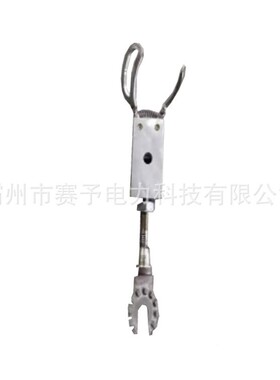 Z杆F011711老GHG鹰头锁带电作业斜夹口操作杆高压斜老鹰头绝缘杆