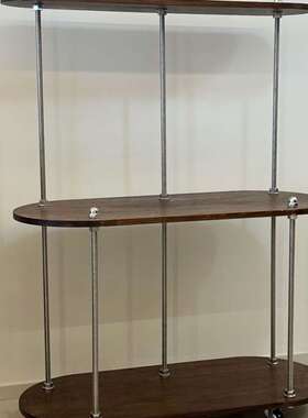 花架20落26新款阳台NSE地式置可物架移动花子架客厅实木多层一体