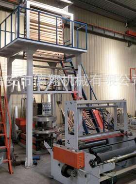 降解PLA背心袋膜制袋机CFV塑料袋器高速超机市马吹甲袋袋降解制机