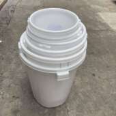 塑料工业大白桶带盖规格RVS大容量多纳大圆桶厚加2收00L塑料水桶