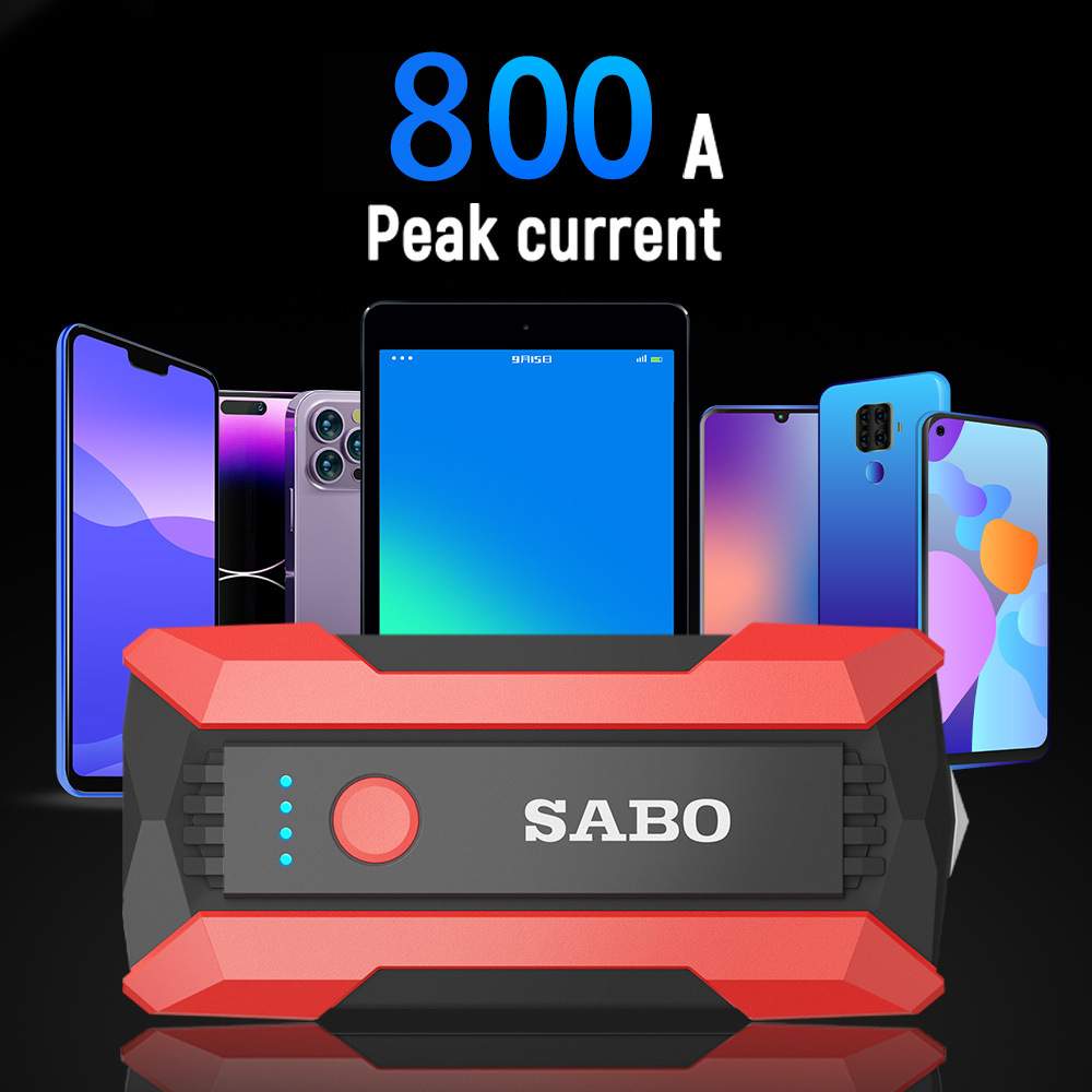 SABO-X1汽车应急启动电源12V电瓶 car jump starter 22200Wh搭电