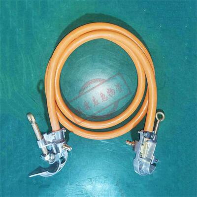 跳双接WFK头临时组带电作业鸭嘴线绝跳缘线电力线路检修分流器