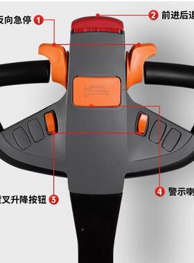 全电动站RPO驾式堆高车1.吨2吨堆垛电动高车电机动叉5堆车