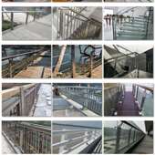 桥YWR04不锈钢栏梁防撞护栏高护速桥梁栏护杆河道景观灯光栏厂家