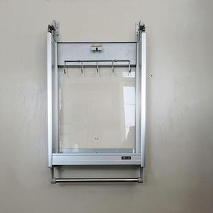 隐藏层式房吊柜升降拉篮手动升降厨机调篮450和600柜体双48单味层