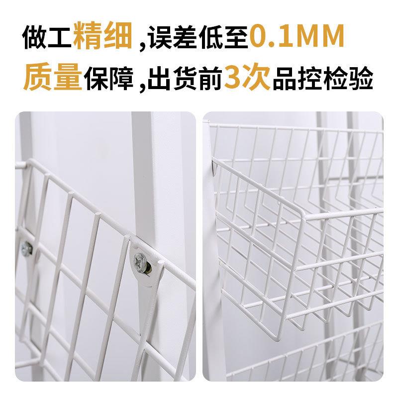境雨伞展架铁艺小货架便跨利店收示架商超置纳物架619可移动带滑