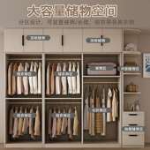 柜卧轻衣奢奶油风一门到顶大衣柜WDX橱组合出租房家用收纳储物室
