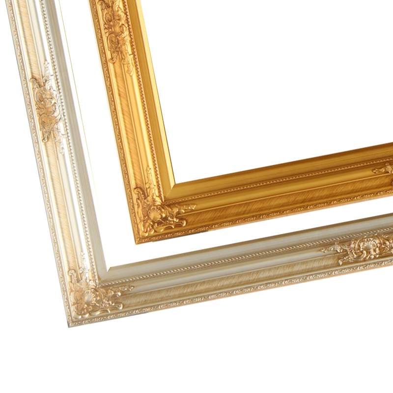 欧式古典油画框客厅挂画装裱油画外框相框装饰压花实木线条