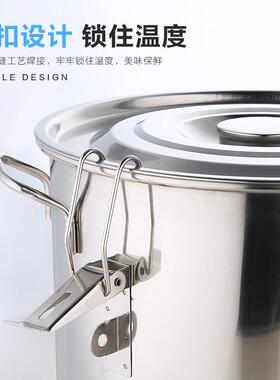 310F755H85T4不锈米桶家用收纳储防潮50斤米缸防虫30斤面粉桶米钢