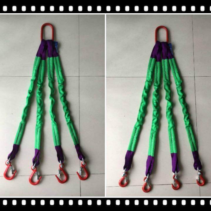 吊装带起重吊带吊钩吊具吊工绳吊装业行车组合2565/勾腿索叉具,电子/电工,接线端子,淘宝优惠券,粉丝福利购,淘宝优惠卷