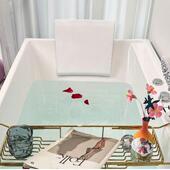 UCT浴缸枕靠枕防水泡澡头枕洗澡防滑垫头靠靠靠背配垫靠垫浴室头