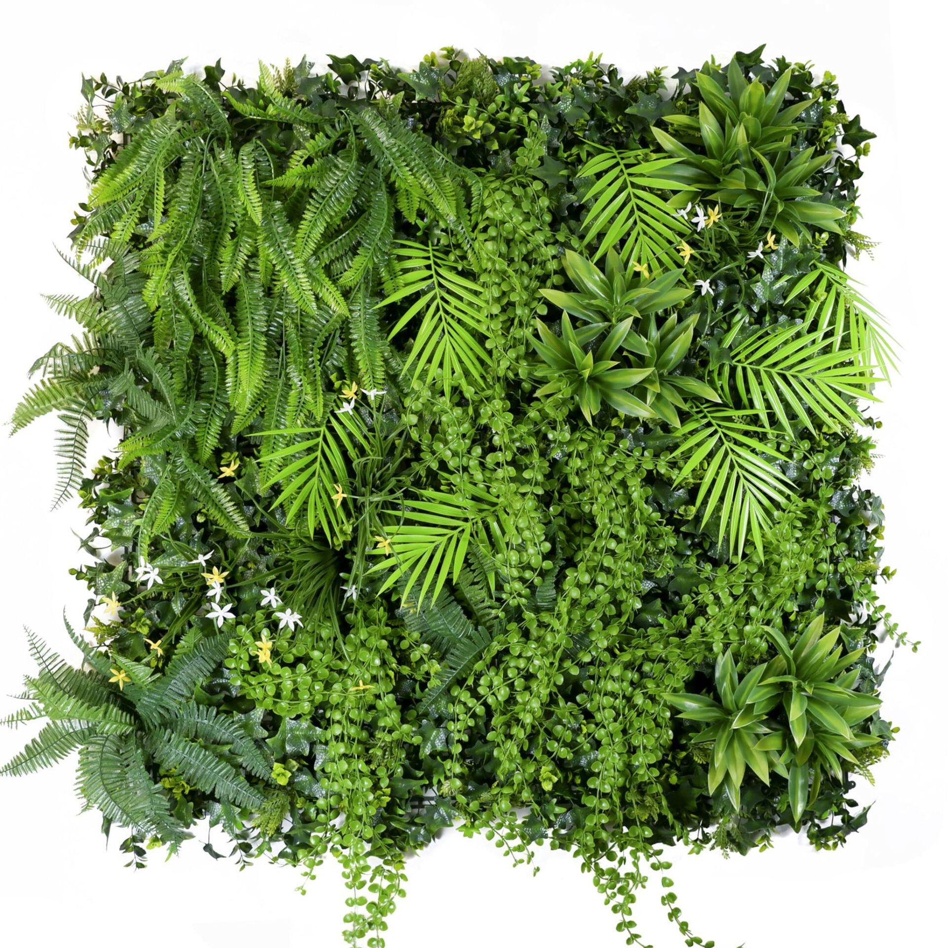 100&times;100cm户外人工仿真植物墙塑料仿真假草坪背景绿植装饰绿化墙