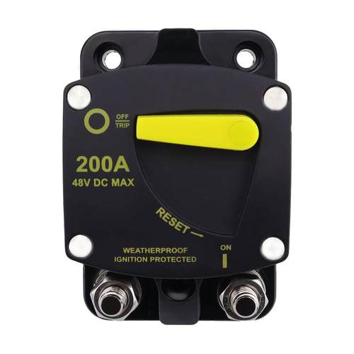 房车362船水舶手动复位路点火保护断器流过防保护保险座开关