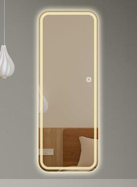 led智能穿衣镜发光身镜全贴墙壁奢家用卧室试衣挂轻镜86895服装店