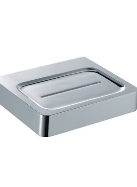 家用卫生锈钢香皂间架B69001免不打孔壁挂式浴室玻璃碟肥皂酒店工