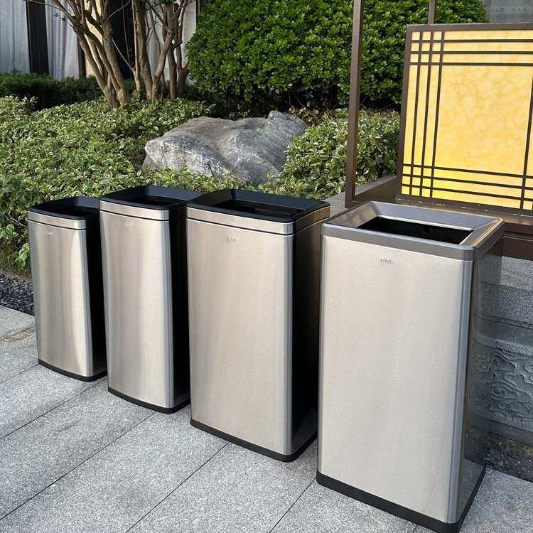 0垃F97HTS6M圾桶商用大容筒量环境形不锈钢办公楼方无盖5升檫手纸,鲜花速递/花卉仿真/绿植园艺,其它园艺用品,淘宝优惠券,粉丝福利购,淘宝优惠卷