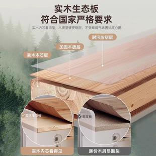 实木餐边客茶水柜厅靠柜墙一体矮IQE储物柜收纳柜家用厨房碗柜备