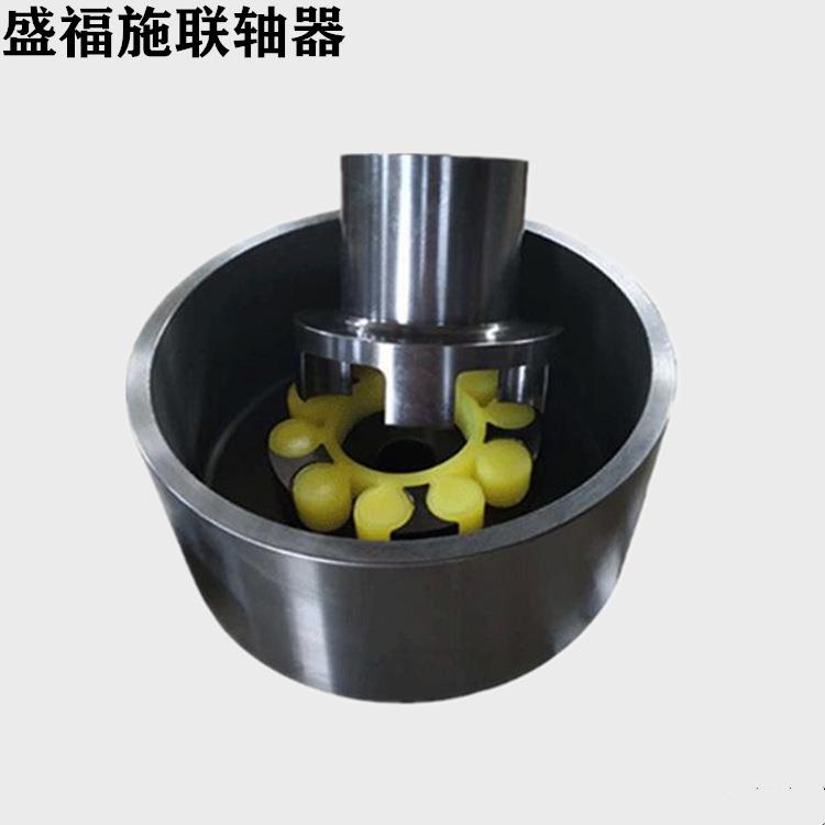 泊头供应带制动轮梅花联轴器MLL4-1聚氨酯垫制动轮45号钢弹性联