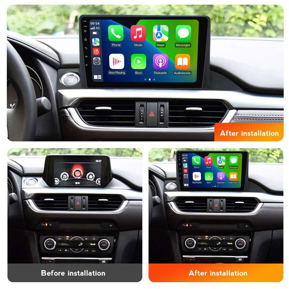 适用于Mazda 6 2017-2019马自达阿特兹 车载智能安卓机器导航主板