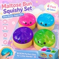 8.5cm Maltose 4 Pieces in a Box (Slow Rebound) 4 Colors Mix and Match