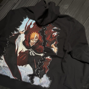 FAX NO. remake 黑崎一护 连帽卫衣