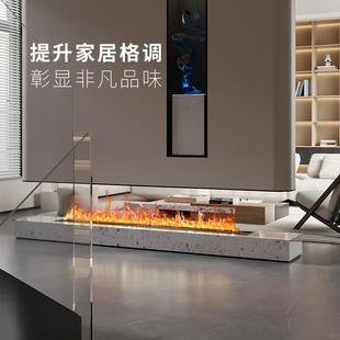 饰仿真嵌入式 雾化壁炉装 电子火焰网红轻奢家用智能雾化壁炉加湿器