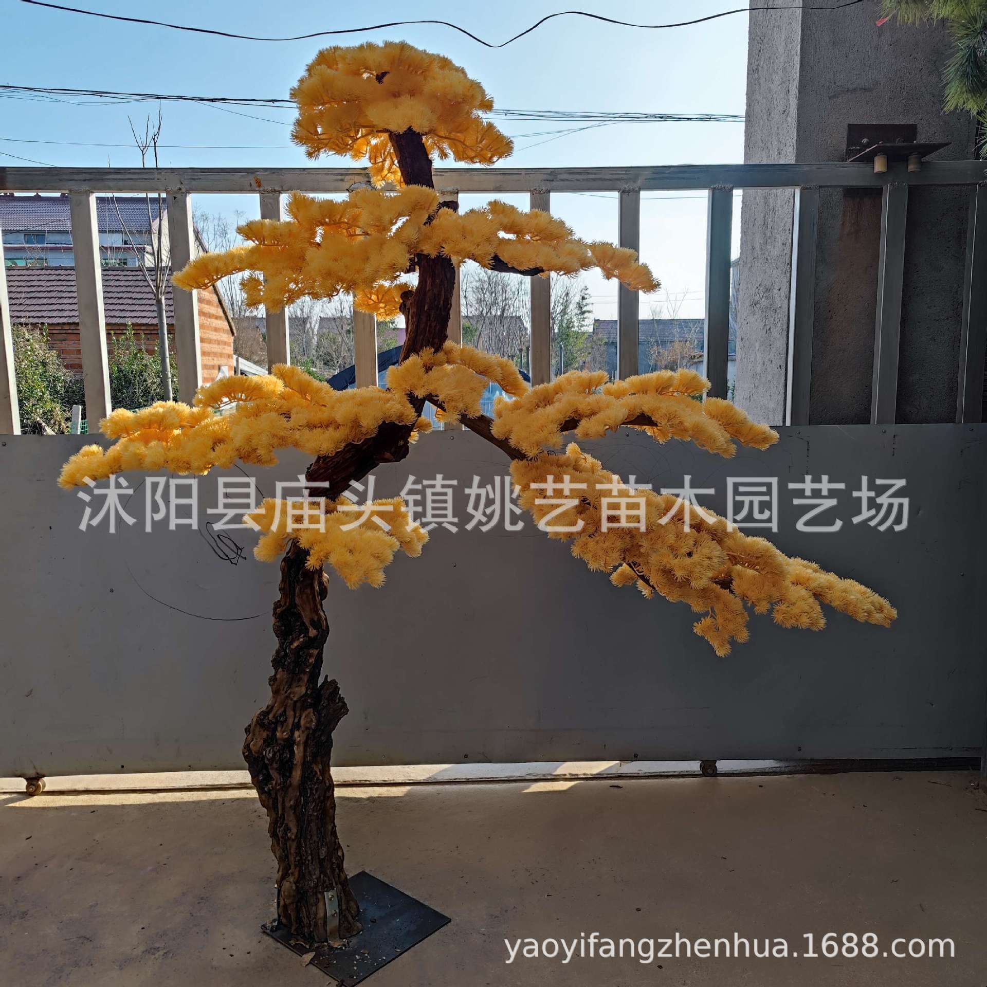 {活动价}仿真松树大型室内外装饰造景假树罗汉松 仿真迎客松 仿真