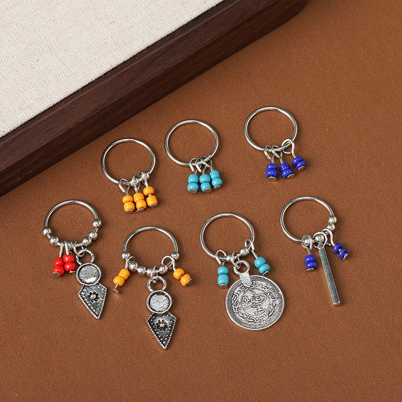 欧美跨境脏辫饰品朋克发饰