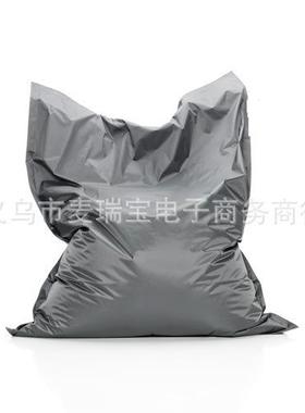 外贸灰色懒人沙发单榻榻米双人懒骨头豆袋卧室地板飘窗沙发