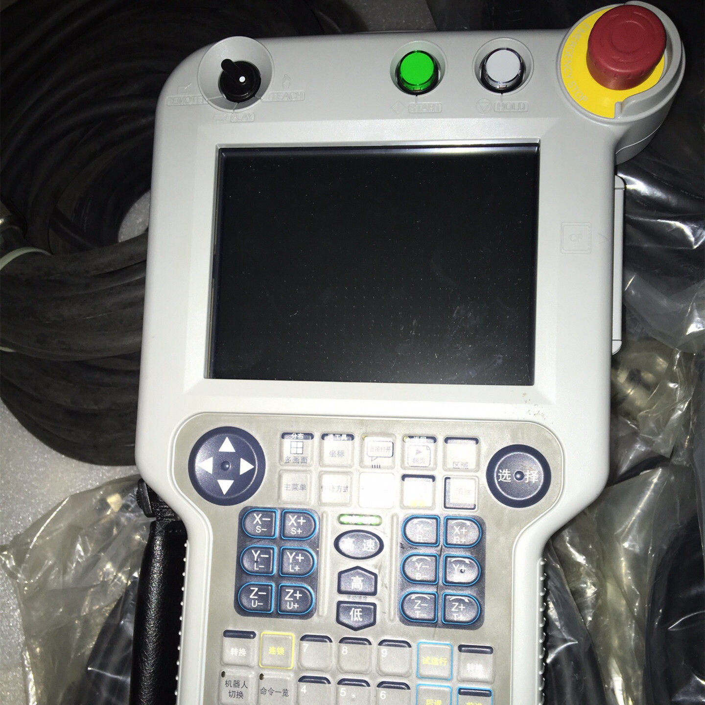 JZRCR-NPP01B-1机器人示教器NX100拆机配件现货