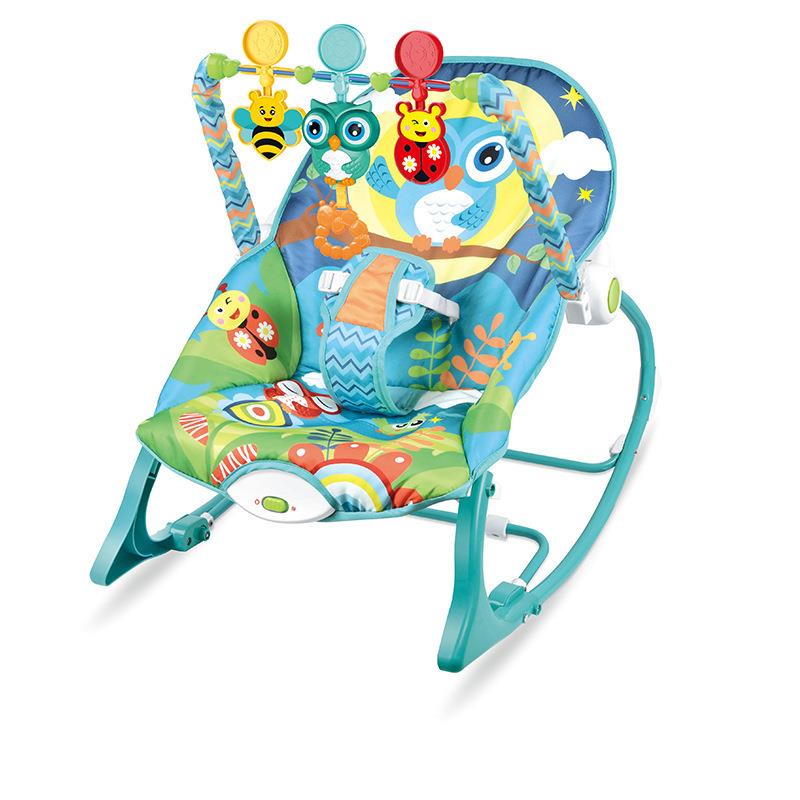 多功能婴儿摇椅音乐震动哄娃神器儿童座椅宝宝摇椅安抚椅