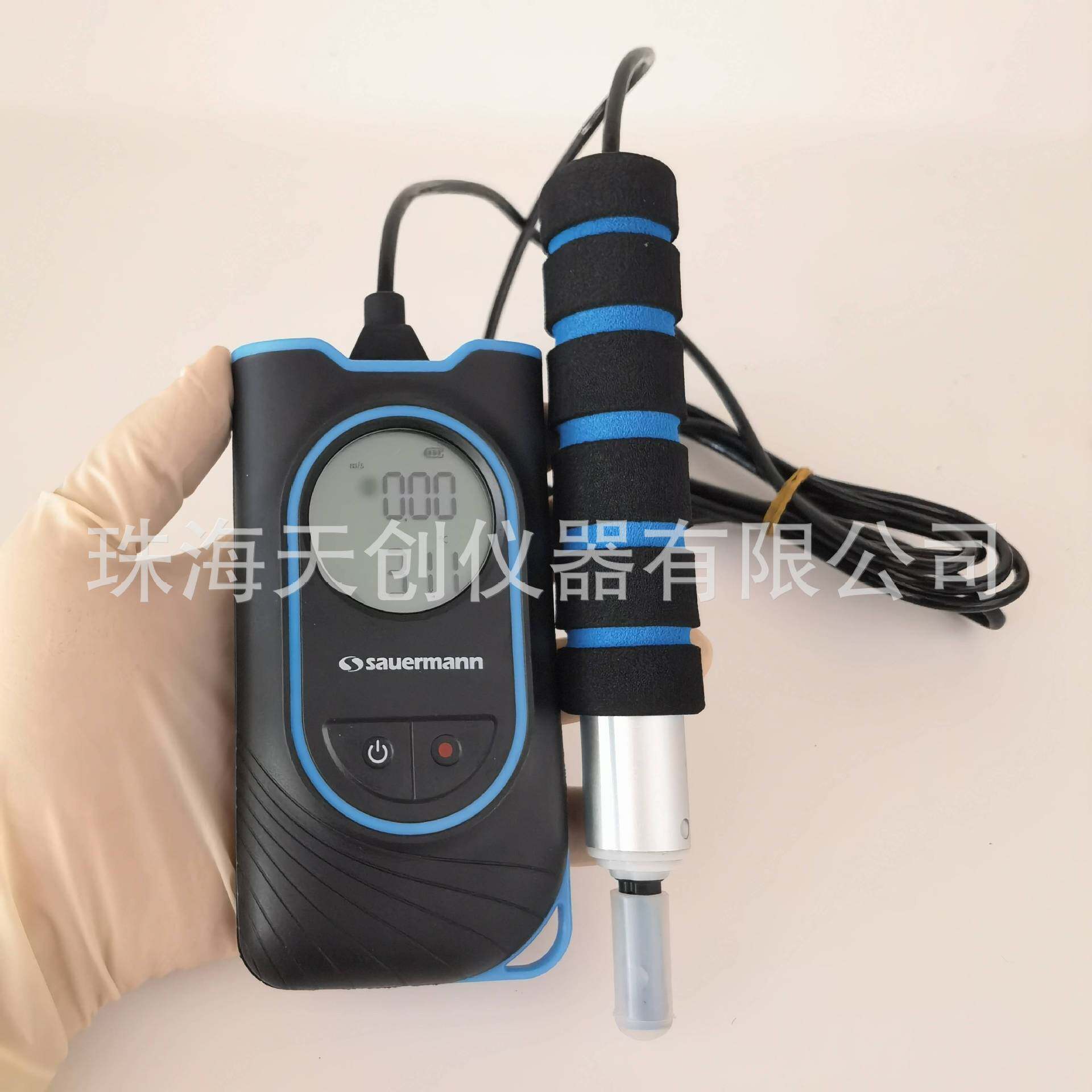 索尔曼Si-VH3热线式风速仪测量风速温度带80cm可伸缩探头背部磁性