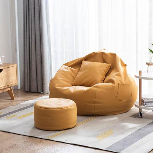 可拆洗网红懒人沙发卧室小户型可爱北欧阳台躺单人豆袋榻榻米布艺