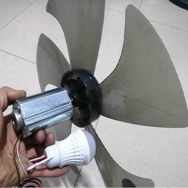风力发电机12V伏24V伏120V伏80瓦小型永磁直流手摇发电机大功率灯