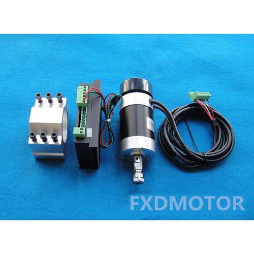 ER11ER1648V400W高速风冷无刷主轴电机三套件雕刻机PCB主轴