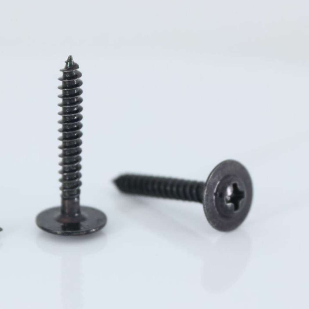 现货 PWA3*20*9  带垫自攻螺丝 发黑 盘头垫片一体 带大介子