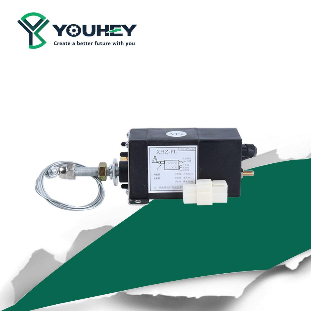 12V/24V柴油发电机油门控制器HY-PL电动油门停车熄火器HY-PT