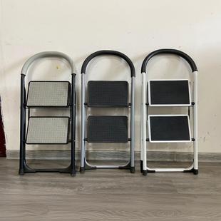 三步铁梯 可折叠钢梯 家用折叠梯子 人字工程梯 室内梯子