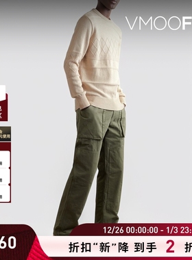 【折扣】Oliver Spencer 男秋冬棉质毛衣