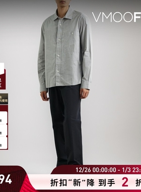 【折扣】MARGARET HOWELL 男锥形褶裥棉质休闲裤