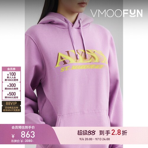 【早秋特惠】1017 ALYX 9SM 秋男女同款印花棉质混纺连帽卫衣