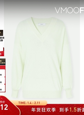 【折扣】Pringle of Scotland 女秋冬罗纹边饰羊绒针织衫