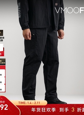 【折扣】ICECREAM 早春男直筒刺绣印花软壳面料长裤