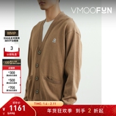 Undercover 折扣 秋冬男贴花针织开襟衫