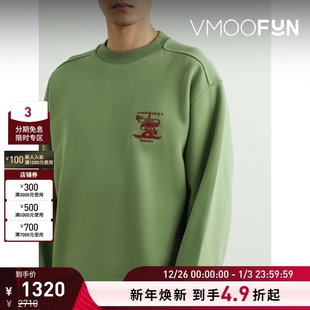 早春男品牌标志刺绣棉质长袖 PROJECT 卫衣 折扣