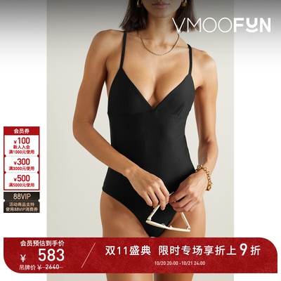 【D11抢先购】Matteau 春夏女露背连体泳衣